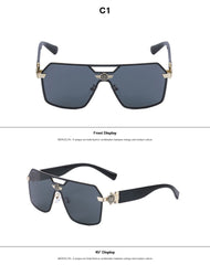 Unisex Square 'Classy Camo' Plastic Shades