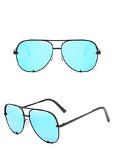 Women's Classic Vintage 'Clear View' Alloy Sunglasses