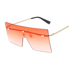 Women's Vintage 'Zone' Square Sunglasses