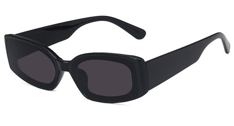 Women's Rectangle 'Nandita' Plastic Sunglasses