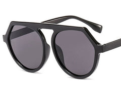 Women's Oversized Round 'Diafa ' Plastic Sunglasses