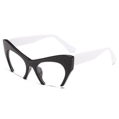 Women's Half Frame Cat Eye 'Appeals' Plastic Sunglasses