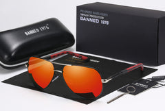 Men's Anti Glare 'Drift' Aluminum Sunglasses