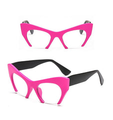 Women's Half Frame Cat Eye 'Appeals' Plastic Sunglasses