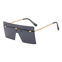 Women's Gradient 'Cyber' Square Sunglasses