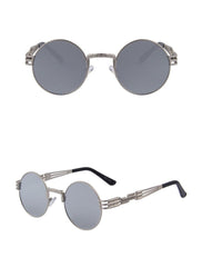 Women's Round 'Funky' Steampunk Sunglasses