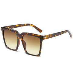 Women's Oversized Square 'Nod' Plastic Sunglasses