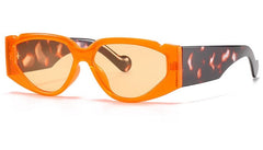 Women's Vintage Square 'Kateri' Plastic Sunglasses