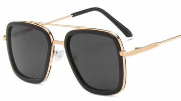 Kid's Boys Oversized 'Zuri Band ' Metal Sunglasses