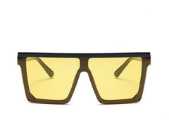 Men's  Oversized Square 'The Flashy' Plastic Sunglasses