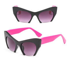 Women's Half Frame Cat Eye 'Appeals' Plastic Sunglasses