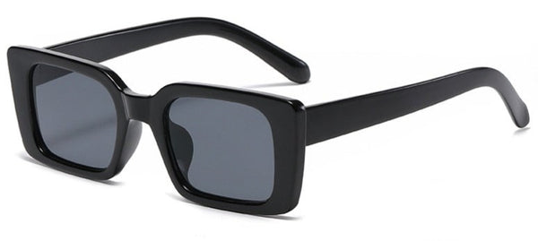 Women's Rectangle 'Simba Eyes' Plastic Sunglasses