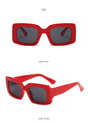 Women's Vintage Square 'Just Add Sun' Sunglasses