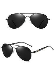 Men's Aviator Polarized 'Helio Sun' Sunglasses