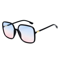 Women's Square 'Holly Spot' Plastic Sunglasses