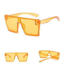 Women's Square 'Elvira' Plastic Sunglasses