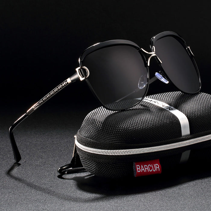 Women's Luxury Square 'Super Agent' Polarized Sunglasses