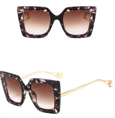 Women's Square 'Tiny Ban' Plastic Sunglasses