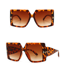 Women's Square 'Summer Gigli' Plastic Sunglasses