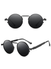 Unisex Round "Sky Walker" Metal Sunglasses