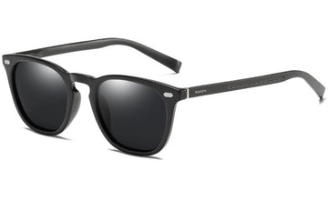 Unisex Square Polarized 'The lookout shades' Metal Sunglasses