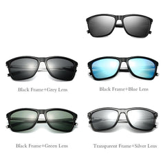 Men's Square "To The Beach" Polarized Sunglasses