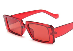 Women's Oversized Square 'Anika Summer' Plastic Sunglasses