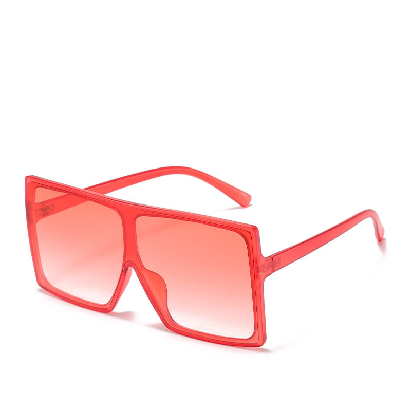 Women's Oversized Square 'Beverly ' Metal Sunglasses