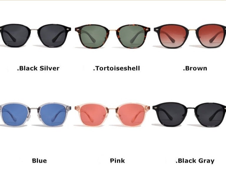 Women's Polarized Oval 'Summer Heat The Bay' Plastic Sunglasses