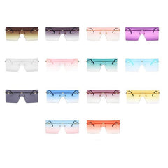 Women's Vintage 'Zone' Square Sunglasses