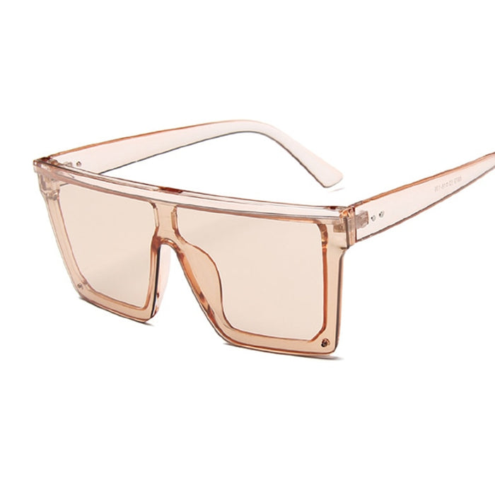 Women's Oversized Square 'Lush' Plastic Sunglasses