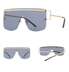 Women's Square 'Passion Fine' Metal Sunglasses