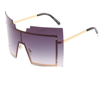 Women's Oversized 'In The Zone' Square Sunglasses