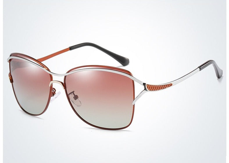 Women's Luxury Vintage 'The Glam' Polarized Sunglasses