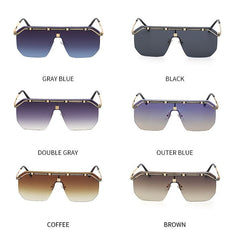 Men's Square Rimless 'Beyond Infinite' Metal Sunglasses