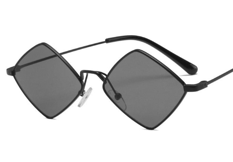 Women's Small Square 'Zion ' Metal Sunglasses