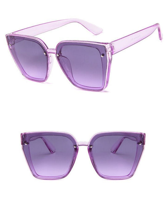 Women's Square 'Mellisa' Plastic Sunglasses