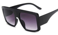 Women's Oversized Square 'Creep ' Plastic Sunglasses