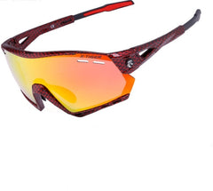 Men's Cycling Polarized 'Archie' Plastic Sports Sunglasses