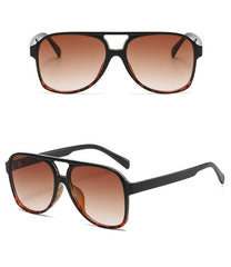 Women's Oversized Round 'Sassy' Plastic Sunglasses