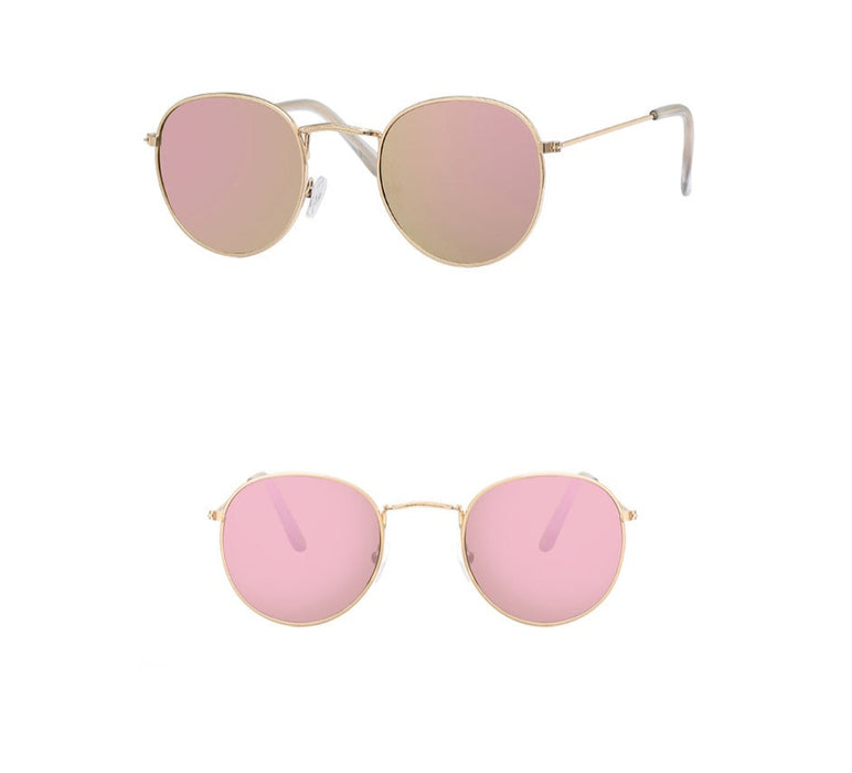 Women's Vintage 'Beauty Within' Oval Sunglasses