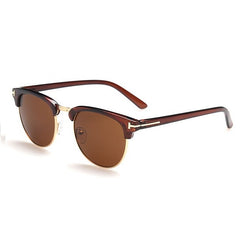 Men's Round 'Mission Impossible' Plastic Sunglasses