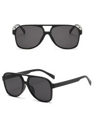 Women's Oversized Round 'Sassy' Plastic Sunglasses