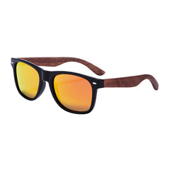 Men's Rectangle 'Vinz' Wooden Sunglasses