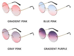 Women's Vintage 'Beach' Round Sunglasses