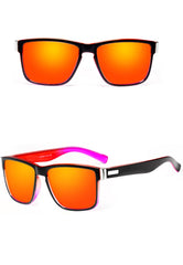 Men's Vintage Rectangular 'Onlookers' Plastic Sunglasses