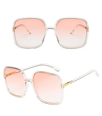 Women's Square 'Holly Spot' Plastic Sunglasses