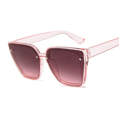 Women's Oversize 'Carefree' Plastic Sunglasses