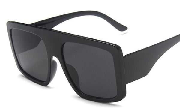 Women's Oversized Square 'Creep ' Plastic Sunglasses