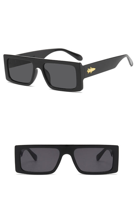 Men's Rectangular 'Capree' Photochromic Sunglasses